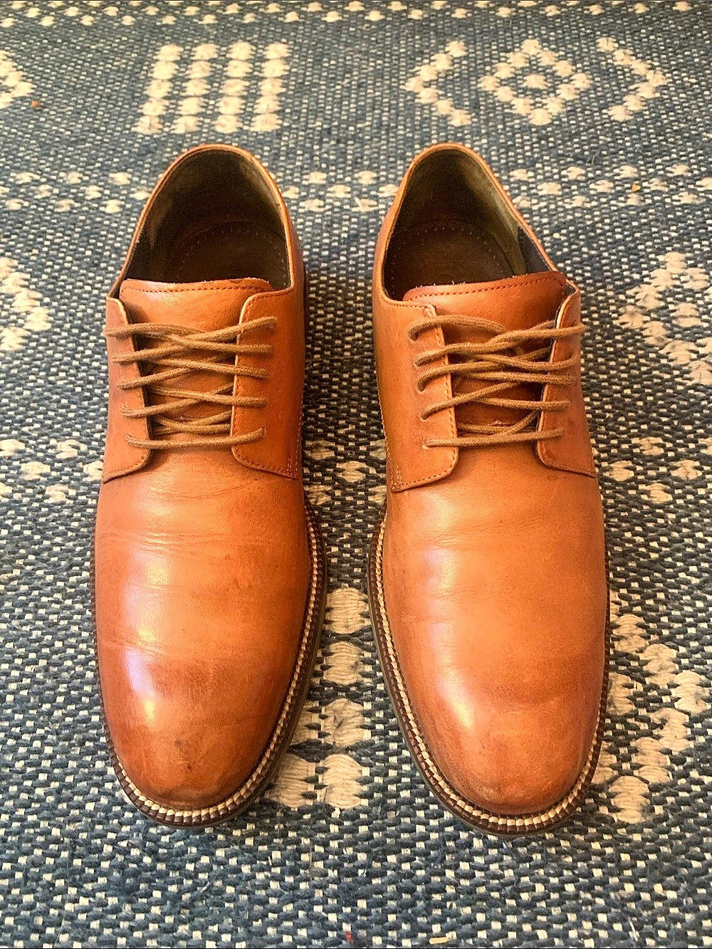 Cole Haan Men's Brown Derby Shoes -8M